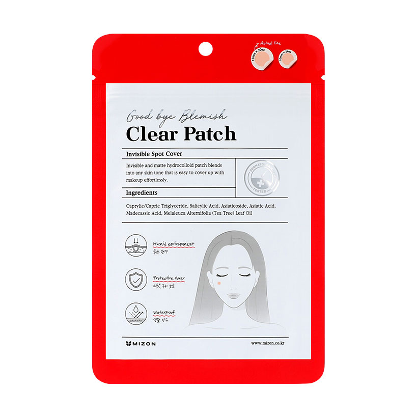 Точкові патчі для обличчя від запалень Mizon Good Bye Blemish Clear Patch, 44 шт
